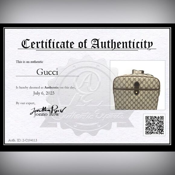 Gucci Vintage GG Supreme Coated Canvas Bicycle Saddle Bags - Picture 12 of 12